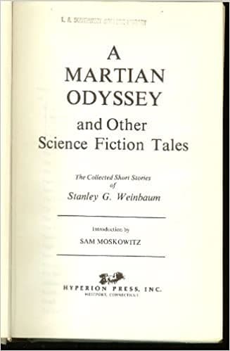 A Martian Odyssey