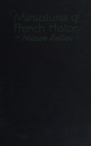 Miniatures of French history