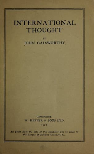 International Thought