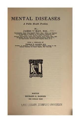 Mental diseases: a public health problem