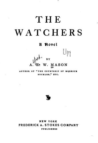 The Watchers: A Novel