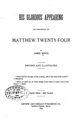 His Glorious Appearing: An Exposition of Matthew Twenty-Four