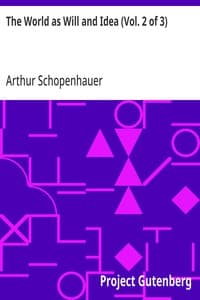 The World as Will and Idea (Vol. 2 of 3)