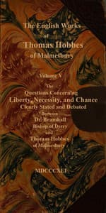 The English works of Thomas Hobbes of Malmesbury, Volume 05 (of 11)