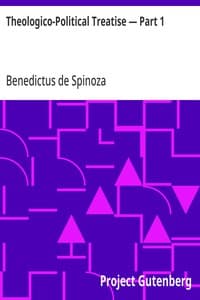 Theologico-Political Treatise — Part 1