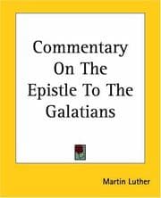 Commentary on the Epistle to the Galatians