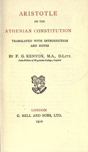 The Athenian Constitution