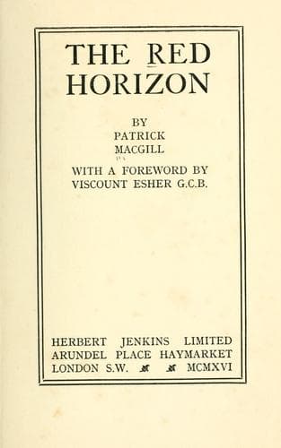 The Red Horizon
