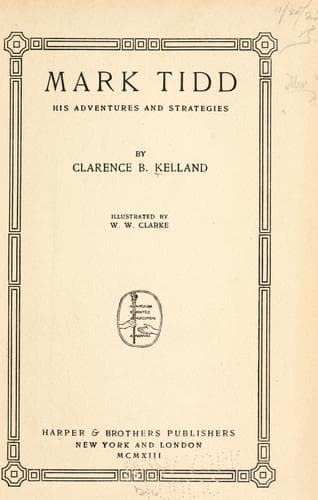 Mark Tidd: His Adventures and Strategies
