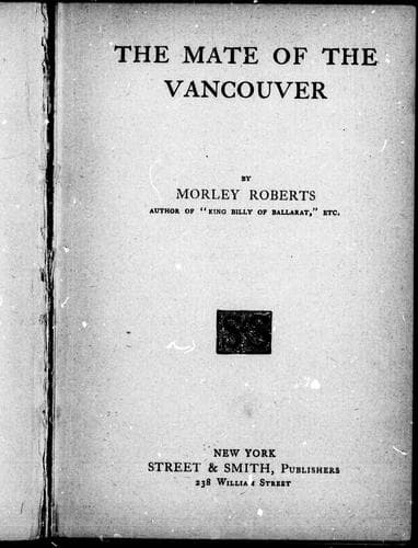 The mate of the Vancouver