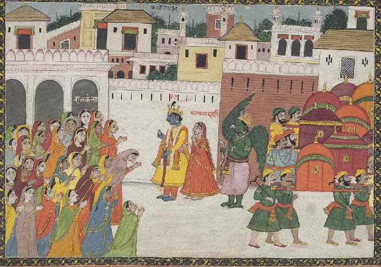 Junior wives of Krishna
