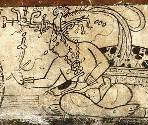 Maya maize god